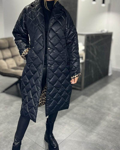 DAISY | Casual Lapel Mid-length Cotton Coat