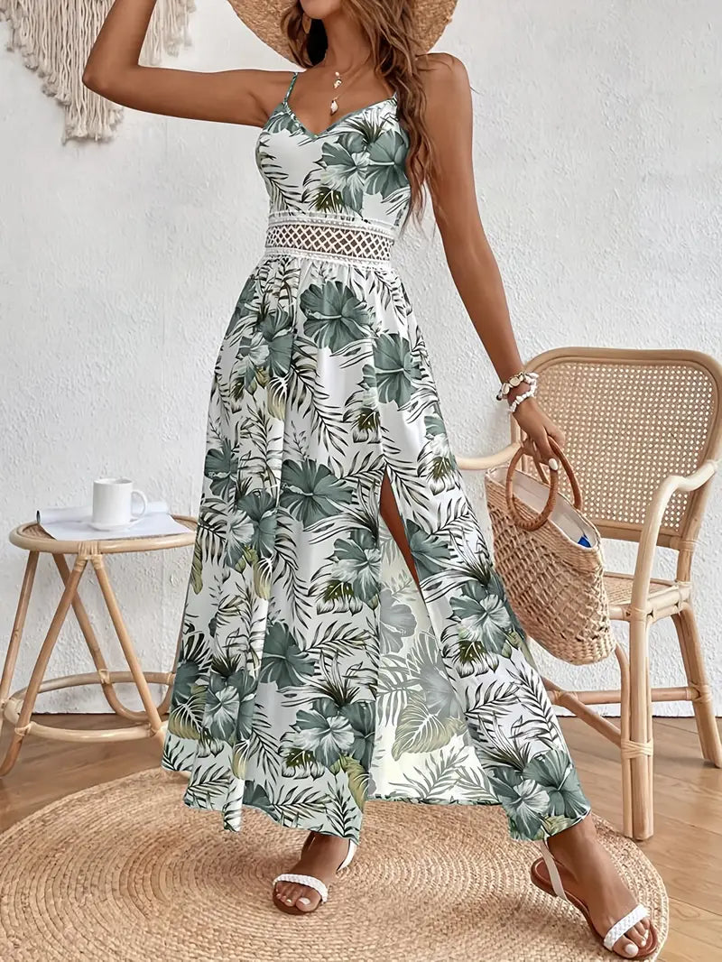 Amantha | Long Slit Dress