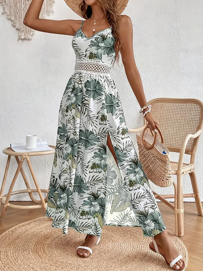 Amantha | Long Slit Dress