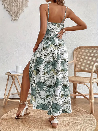 Amantha | Long Slit Dress