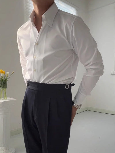 Egon | Sporty V-neck shirt