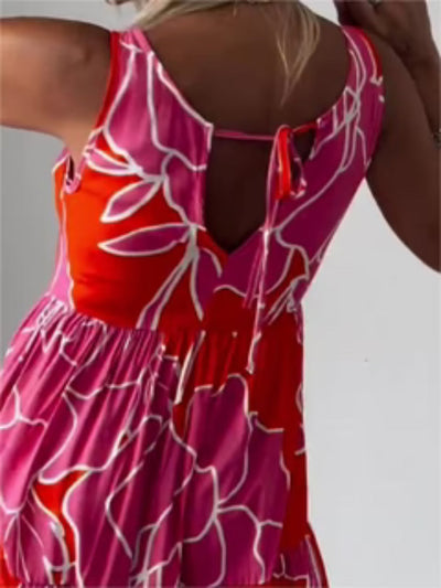 Kendra | Elegant Floral Print Dress