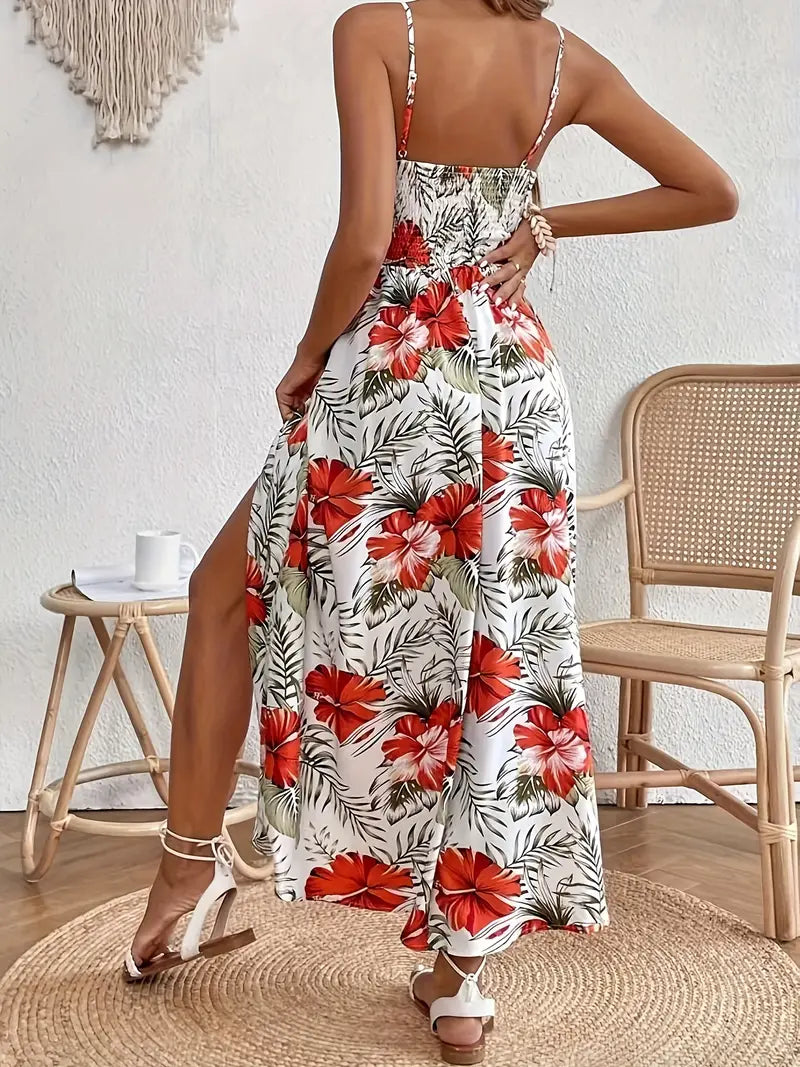 Amantha | Long Slit Dress