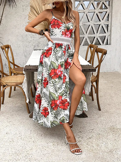 Amantha | Long Slit Dress