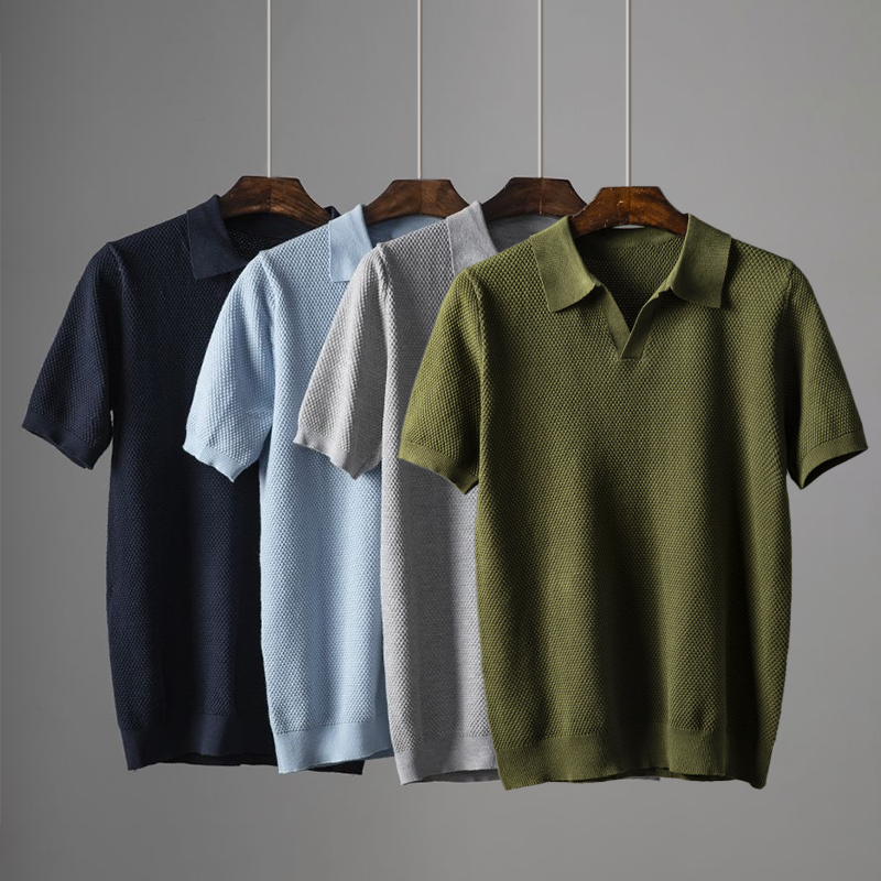 Finn | Elegant short sleeve polo