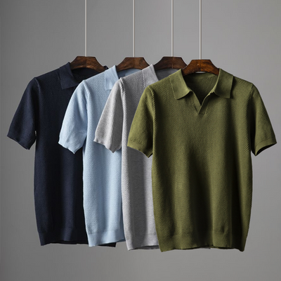 Finn | Elegant short sleeve polo