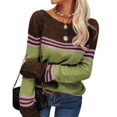 Frances | Casual Striped Sweater