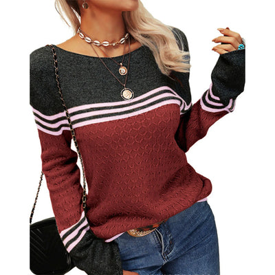 Frances | Casual Striped Sweater