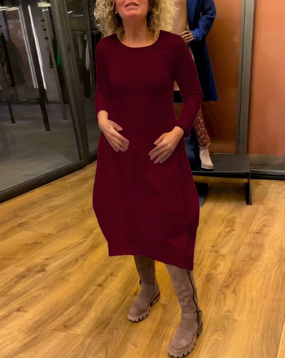 Valerie | Midi dress with pockets