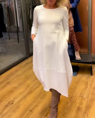 Clara | Midi dress with pockets