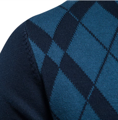 London Lifestyle™ | Half-Zip Men's Sweater