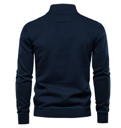 London Lifestyle™ | Half-Zip Men's Sweater