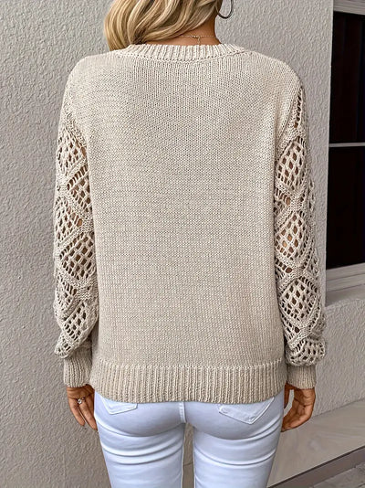 Loreàl | Chic V-neck Sweater