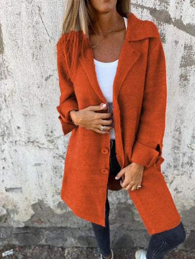 Stella | Wool coat with buttons