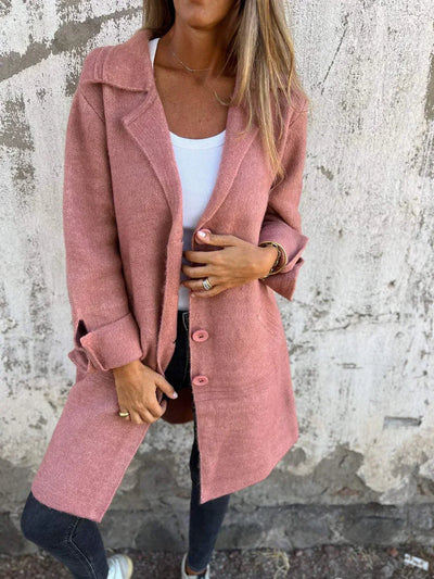 Stella | Wool coat with buttons