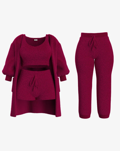 CozyMae™ | Soft Knit Loungewear Set