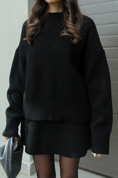 Harper™ | Knitted Skirt Suit Set