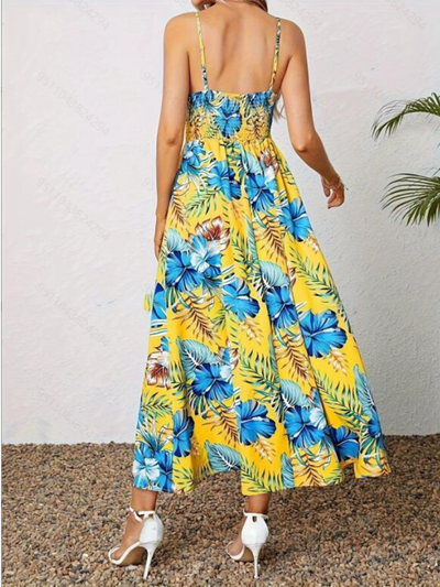 Amantha | Long Slit Dress